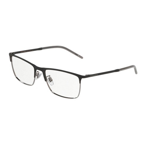 Dolce & Gabbana Dg 1309 1277 Unisex Rectangle Eyeglasses Matte Black ...