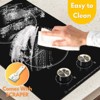 ZACHVO 3000W Electric Cooktop, 2 Burners, Ceramic, Child Safety Lock, Timer, Keep Warm, 9 Levels - 2 of 4