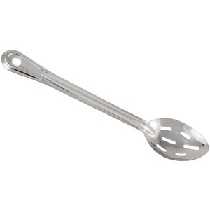 Winco Slotted Stainless Steel Basting Spoon - 1 of 1