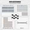 Post Base for Deck,Deck Post Bracket,Post Holder for Fence Deck,Pergola and Gazebo - 3 of 4