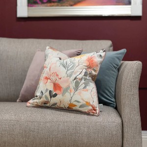 Cushion F+H Velvet Floral Delight - 1 of 1
