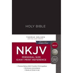 Nkjv, Value Thinline Bible, Large Print, Imitation Leather, Blue, Red ...