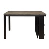 NicBex Dining Table Modern Counter Height Dining Table with Three Side Shelves for Kitchen - 2 of 4