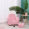 Kids Sofa Toddler Chair,Kids Armchair,Sofa Chair,Toddler Couch with Footstool, Upholstered Couch,Armrest Sofa Chair for Toddlers - 2 of 4