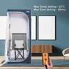 LOVMOR Portable Gothic Roof Plus Type Full Size Steam Sauna tent with Foldable Chair, Remote Control, Spa, Therapy & Relaxation at home - 2 of 4