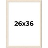 PosterPalooza | 26x36 Wide Barnwood Picture Frame, UV Acrylic, 6 Finishes - Grey, Brown, White, and Black - 2 of 4