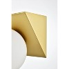 Elegant Lighting Jillian 4 light Chrome and frosted white Bath Sconce - 4 of 4