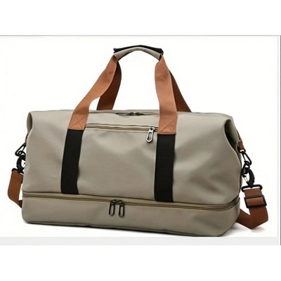 MaseiKar 1 Large Capacity Travel Bag, Luggage Bag, Dry Wet Separation Large Capacity Travel Bag,Casual Outdoor Travel Bag Handbag,Yoga Bag