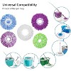 Renew Your Mop: 5-Pack Microfiber Refill Heads for 360° Spin Magic Mop - Round, Standard Size for Effective Swivel Cleaning - 4 of 4