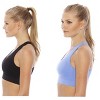Just Intimates Racerback Sports Bra (Pack of 2) - 2 of 3