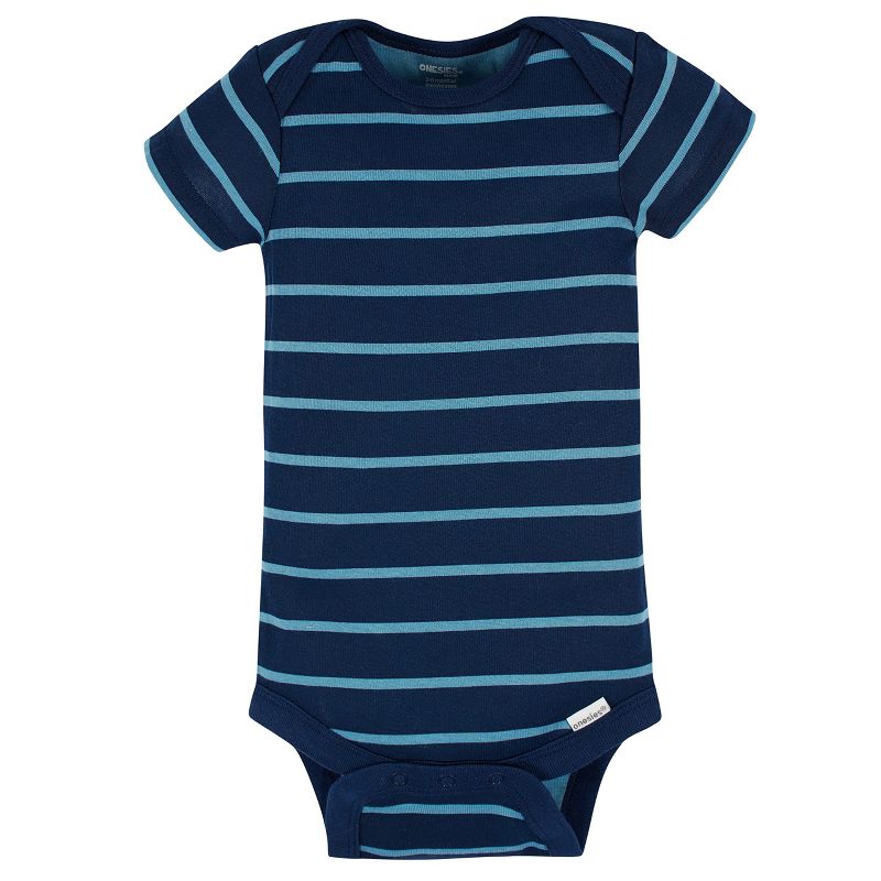 Gerber Baby Boys' Short Sleeve Onesies® Bodysuits, 8-Pack, 5 of 10