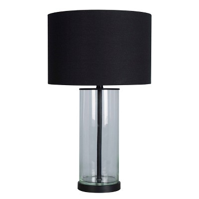 target black table lamp