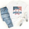 Simply Sage Market American Girly Flag Coquette Short Sleeve Tee - 3 of 4