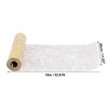 Unique Bargains Polyester Table Runner 32.81ft Gold Tone 1 Pc - 3 of 4
