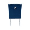 Meridian Furniture,Suri Navy Velvet Dining Chair, Set of 2 - 2 of 4