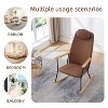 Bella Depot Accent Rocking Chair with Adjustable Headrest Pillow - 3 of 4