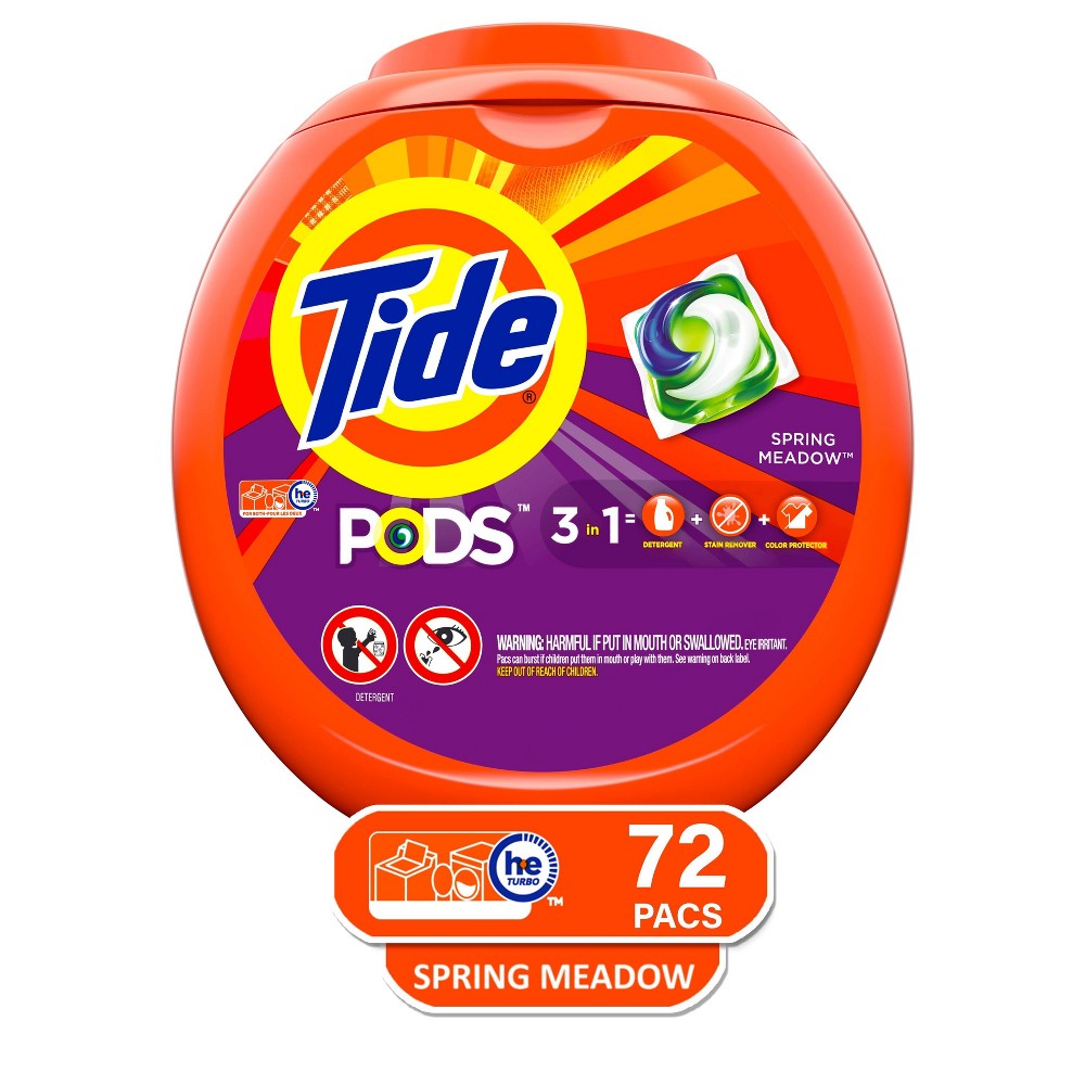 UPC 037000509783 product image for Tide PODS Laundry Detergent Pacs Spring Meadow - 72ct | upcitemdb.com