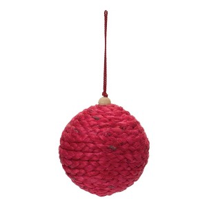 Melrose Jute Ball Ornament (Set of 4) - 1 of 3