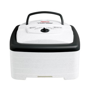 NESCO - American Harvest Square Dehydrator: 700W, Adjustable Thermostat, Expandable, 4 Trays, Dishwasher-Safe Parts - 1 of 4