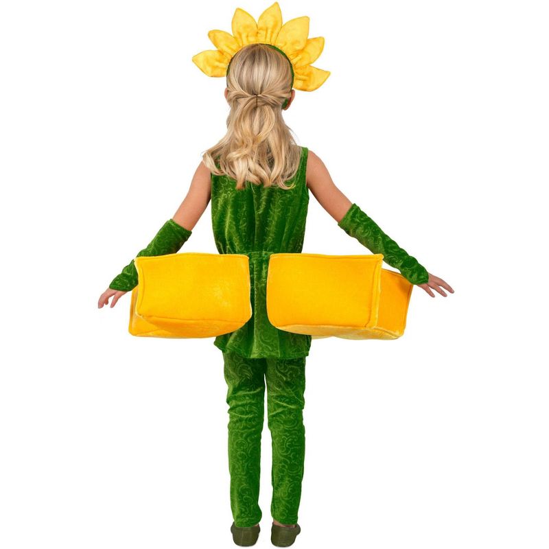 Princess Paradise Girl's Sunflower Petal Pocket Costume, 3 of 7