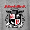 Women's - School of Rock - School Crest Short Sleeve Graphic T-Shirt - 2 of 4