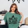 Simply Sage Market Women's I'm Extra Witchy Wavy Short Sleeve Garment Dyed Tee - 2 of 4