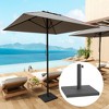 Outsunny Patio Umbrella Base, 32 lbs Concrete Heavy Duty Umbrella Base Patio Umbrella Holder for 1.5"/1.9" Umbrella Poles - 3 of 4