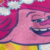 Trolls Sing It Loud Poppy Blanket 50"x60" Woven Tapestry - 4 of 4