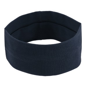 Unique Bargains Cotton Sweatbands Stretchy Moisture Wicking Headband for Sports 1 PCS - 1 of 4