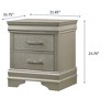 NicBex Dresser for Bedroom,Chest of Drawers with Metal Handle Design,Modren Freestanding Dresser,Storage Dressers for Bedroom - 3 of 4