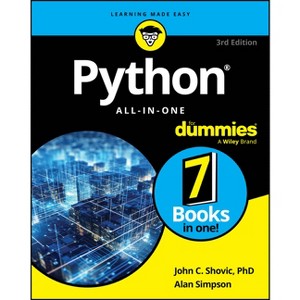 Python All-In-One for Dummies - 3rd Edition by  John C Shovic & Alan Simpson (Paperback) - 1 of 1