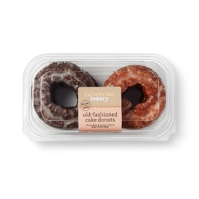 Old Fashioned Cake Donuts - 14oz/4ct - Favorite Day&#8482;