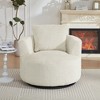Lycvki Modern 360° Swivel Accent Chair - 2 of 4