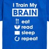Boys' - Instant Message - I Train My Brain Short Sleeve Graphic T-Shirt - 2 of 4