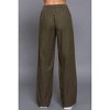 Women's Elastic Waist Ribbed Pants - Active Basic - 2 of 4