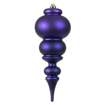 Vickerman 14" Purple Matte Finial UV Coated Drilled Cap