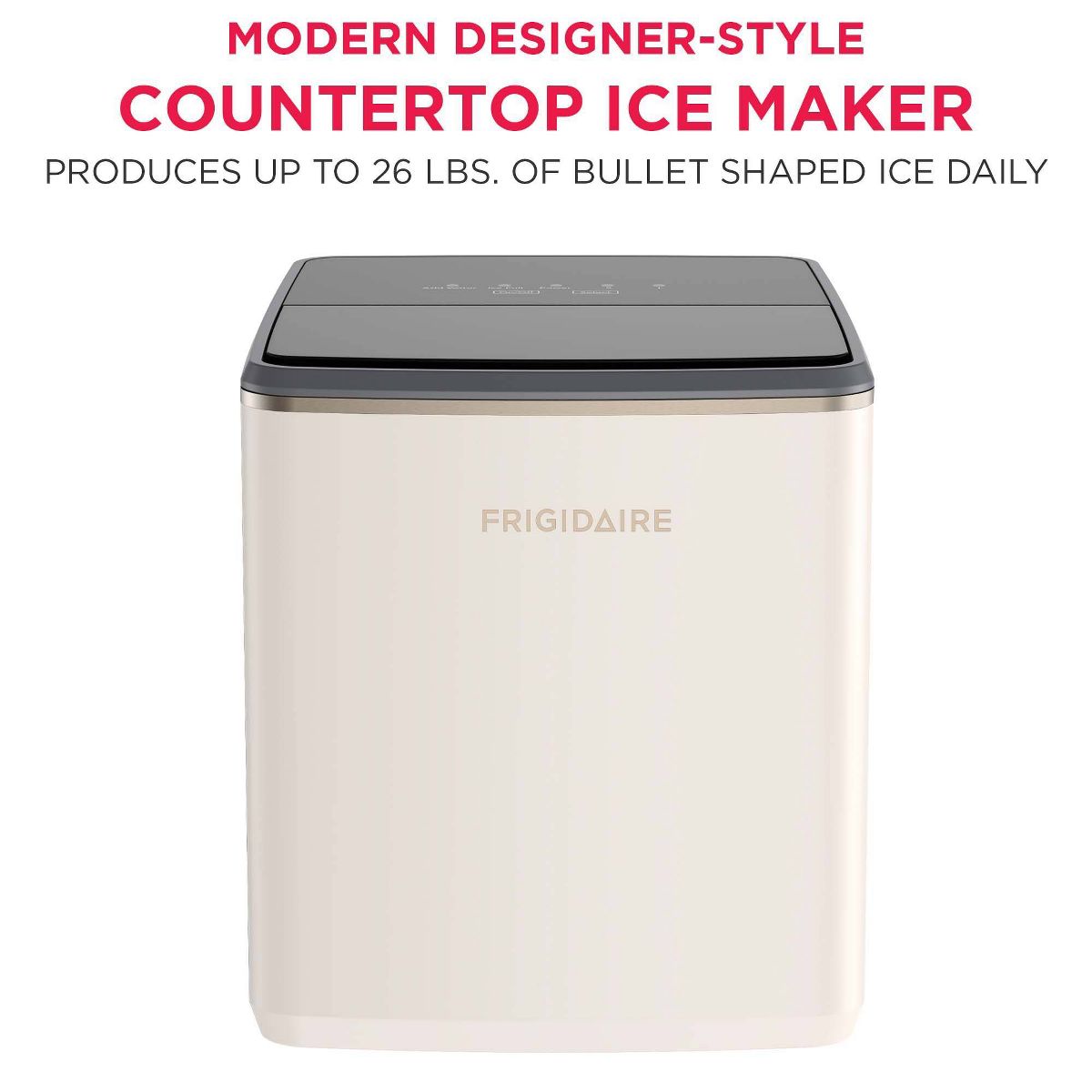 Frigidaire 26lbs Bullet Shaped Ice Viewing Window Ice Maker Cream - thumbnail 8