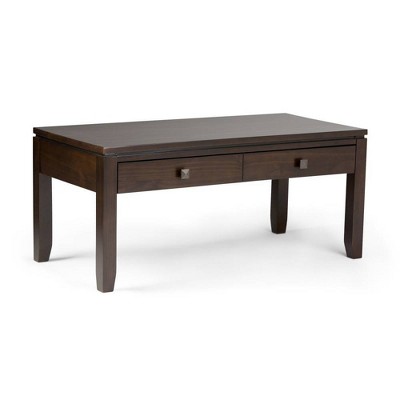 42" Essex Coffee Table Mahogany Brown - WyndenHall