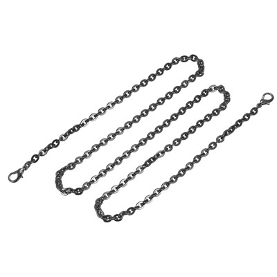 Unique Bargains Handbag DIY Accessories Iron Flat Purse Chain Strap with Buckles