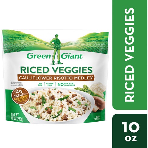 Green Giant Riced Veggies - Frozen Cauliflower Risotto Medley - 10oz - image 1 of 4