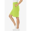 Woman Within Plus Size Elastic-Waist Knit Short - 4 of 4
