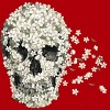 Junior's Design By Humans A Beautiful Death By igo2cairo T-Shirt - 2 of 3