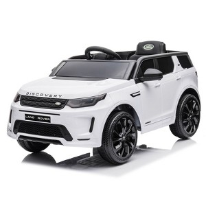 Ride on Car for Kids, 12V Battery Powered Sports Car with 2 Speeds, Parent Control, Sound System, LED Headlights and Hydraulic Doors for 3-8 - 1 of 4