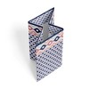 Bacati - Emma Kilim Coral/Mint/Navy Collapsible Laundry Hamper - 2 of 4