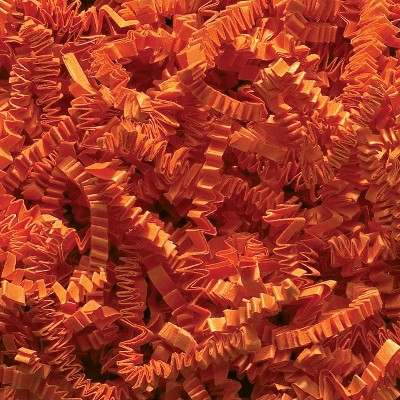 Box Partners Crinkle Paper 10 lb. Orange 1/Case CP10J