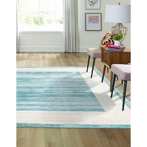 Jill Zarin Uptown Yorkville Border Indoor Woven Area Rug - 1 of 4