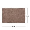 NicBex 50x60 Inch Woven Throw Blanket Fuzzy Cozy Blanket for Bed Bench Sofa Armchair - 3 of 4