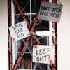 Spooky Central 12 Pack Halloween Party Decorations, Beware Door Signs with Rope (11.8 x 9.8 In) - 2 of 4