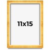 PosterPalooza | Minimalist Shadow Box Gold Picture Frame - UV Acrylic, Backing, Hanging Hardware - 2 of 4