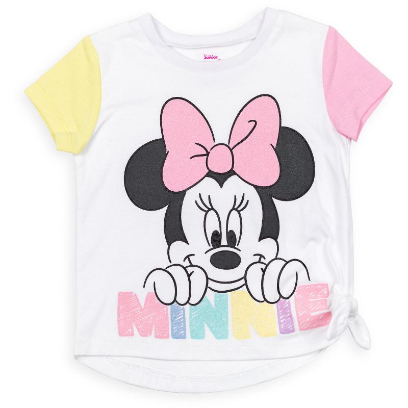 Disney Minnie Mouse T-Shirt and Leggings Outfit Set Infant to Big Kid, 2 of 8